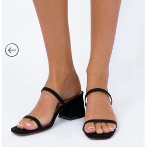 Princess Polly Therapy Goldie Heels